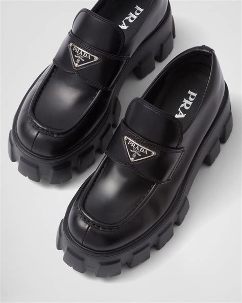 prada classic loafers|Prada loafers women's sale.